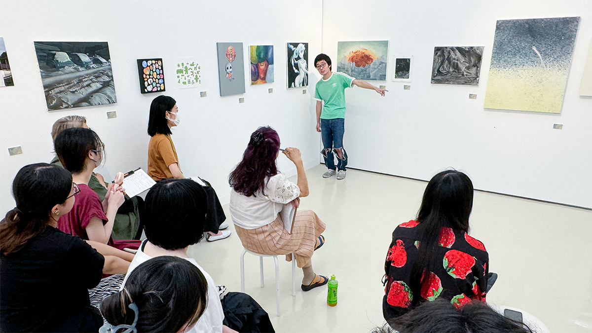 『現実の隣 幻想の地』絵画表現コース展覧会を開催