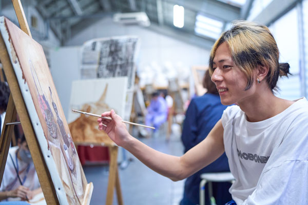 作業中中村さん